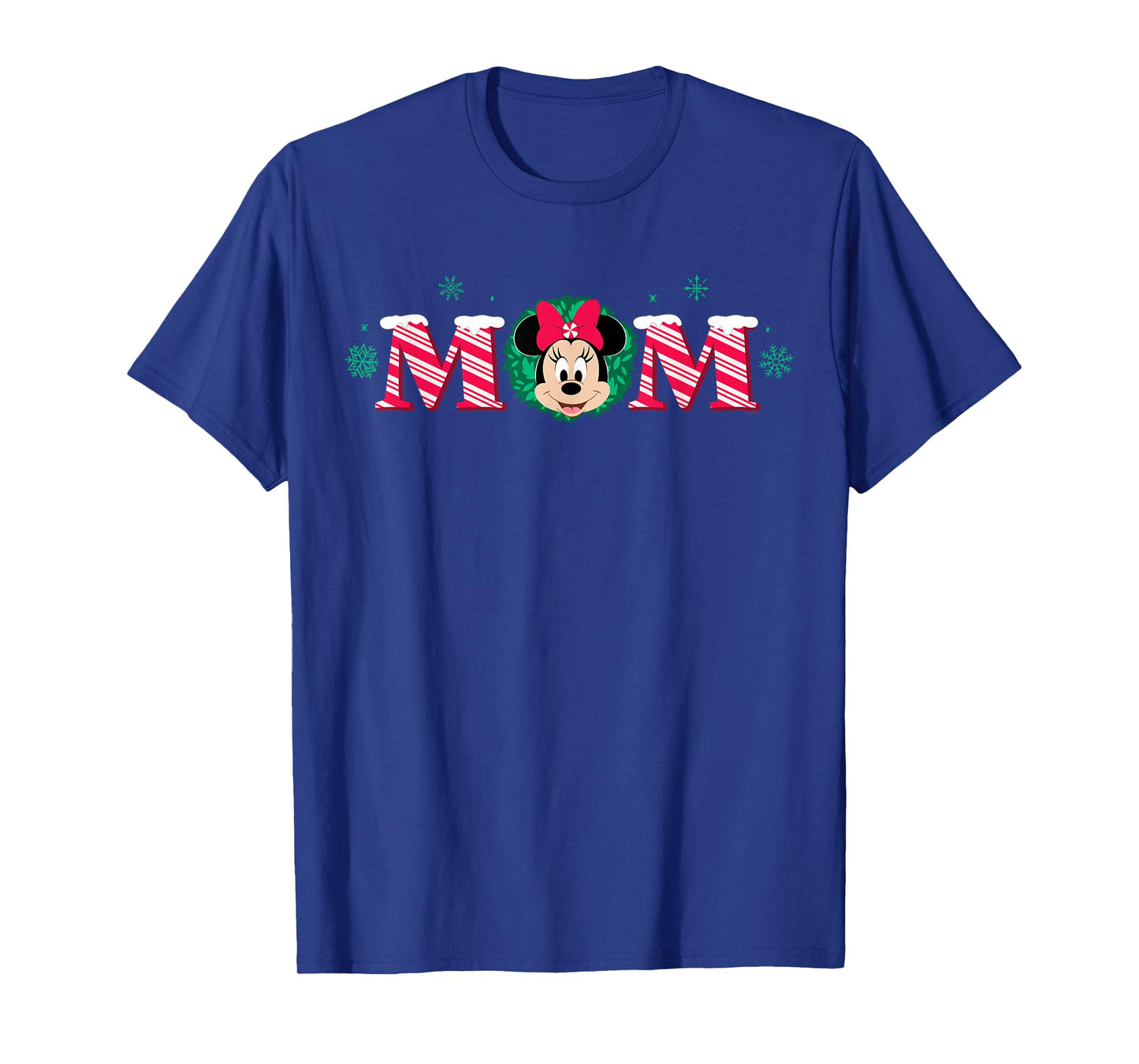 Disney Mom Candy Cane Holiday Christmas Family Trip Gift T-Shirt
