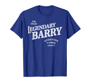 Barry Personal Name - Legendary Barry T-Shirt