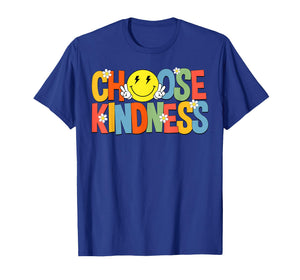 Smile Face Choose Kindness Be Kind Inspirational Kids T-Shirt