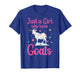 Goat Design for Women Girls Pygmy Goat Farmer Goat Lover T-Shirt
