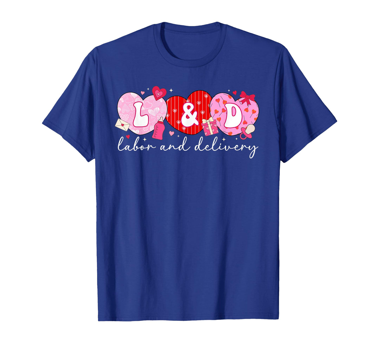 L&D Nurse Valentine Labor and Delivery Nurse Valentines Day T-Shirt