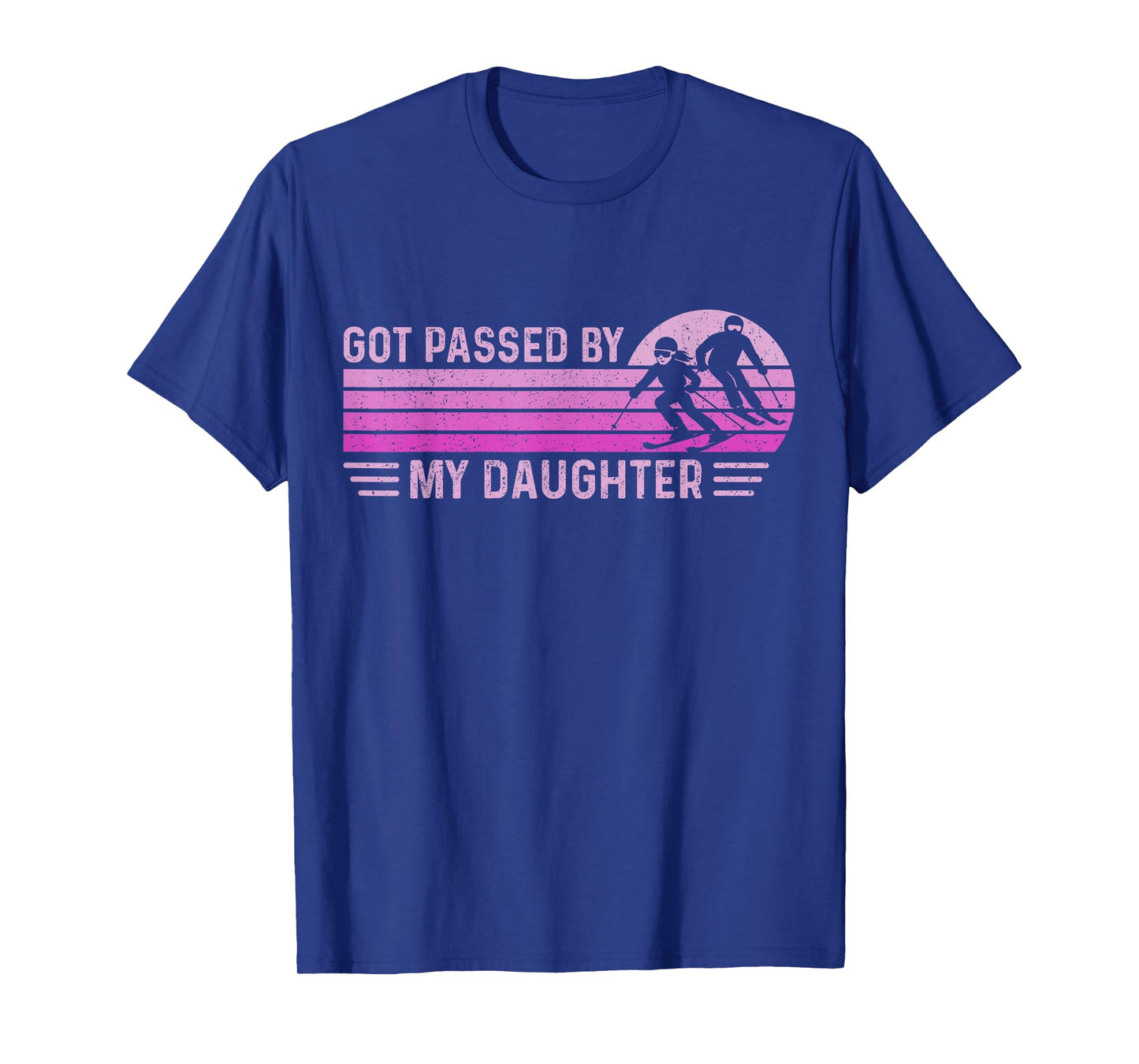 Got Passed by My Daughter Funny Skiing T-Shirt