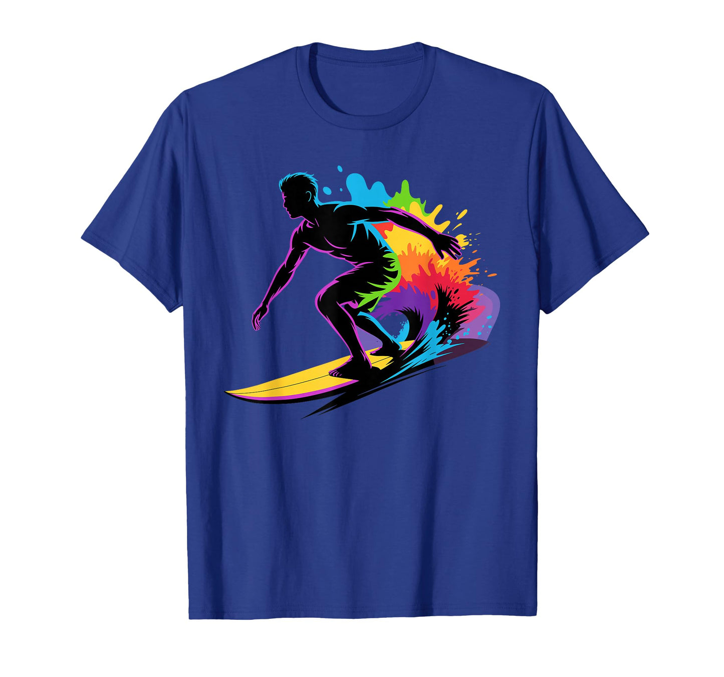 Funny Surfing Art for Men Women Kids Surfing Lovers Surfer T-Shirt