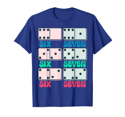 67 Counting Dominos Blocks Mathematics Teacher Vintage 67th T-Shirt