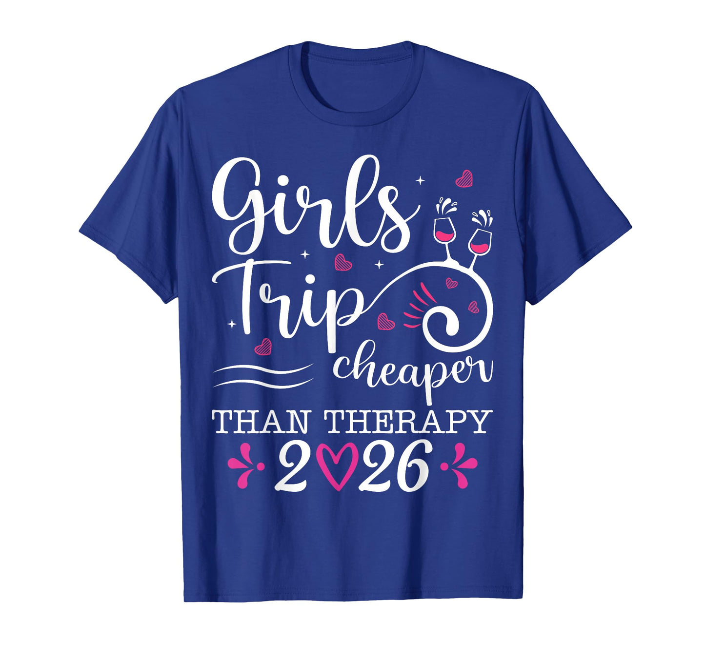 Girl's Trip 2026 Family Matching Weekend Vacay Lover Road T-Shirt
