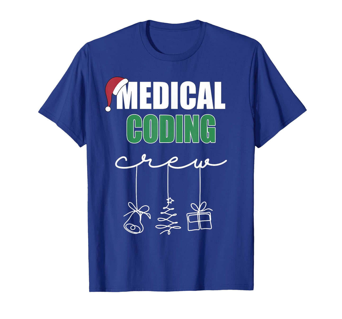 Medical Coding Christmas Crew Medical Code Clinical Biller T-Shirt