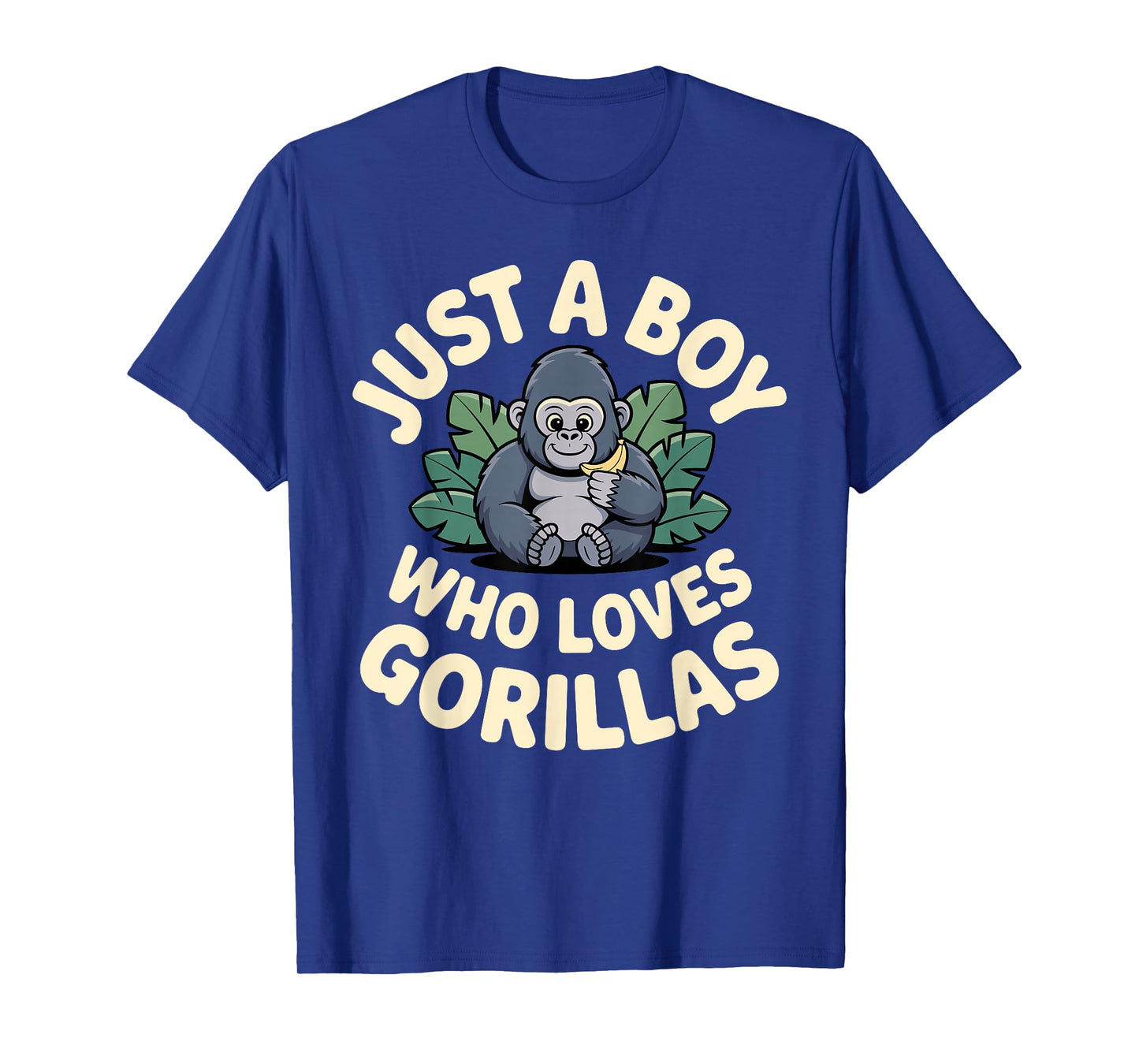 Gorilla Costume for Boys Men Kid Animal Lover Monkey Gorilla T-Shirt
