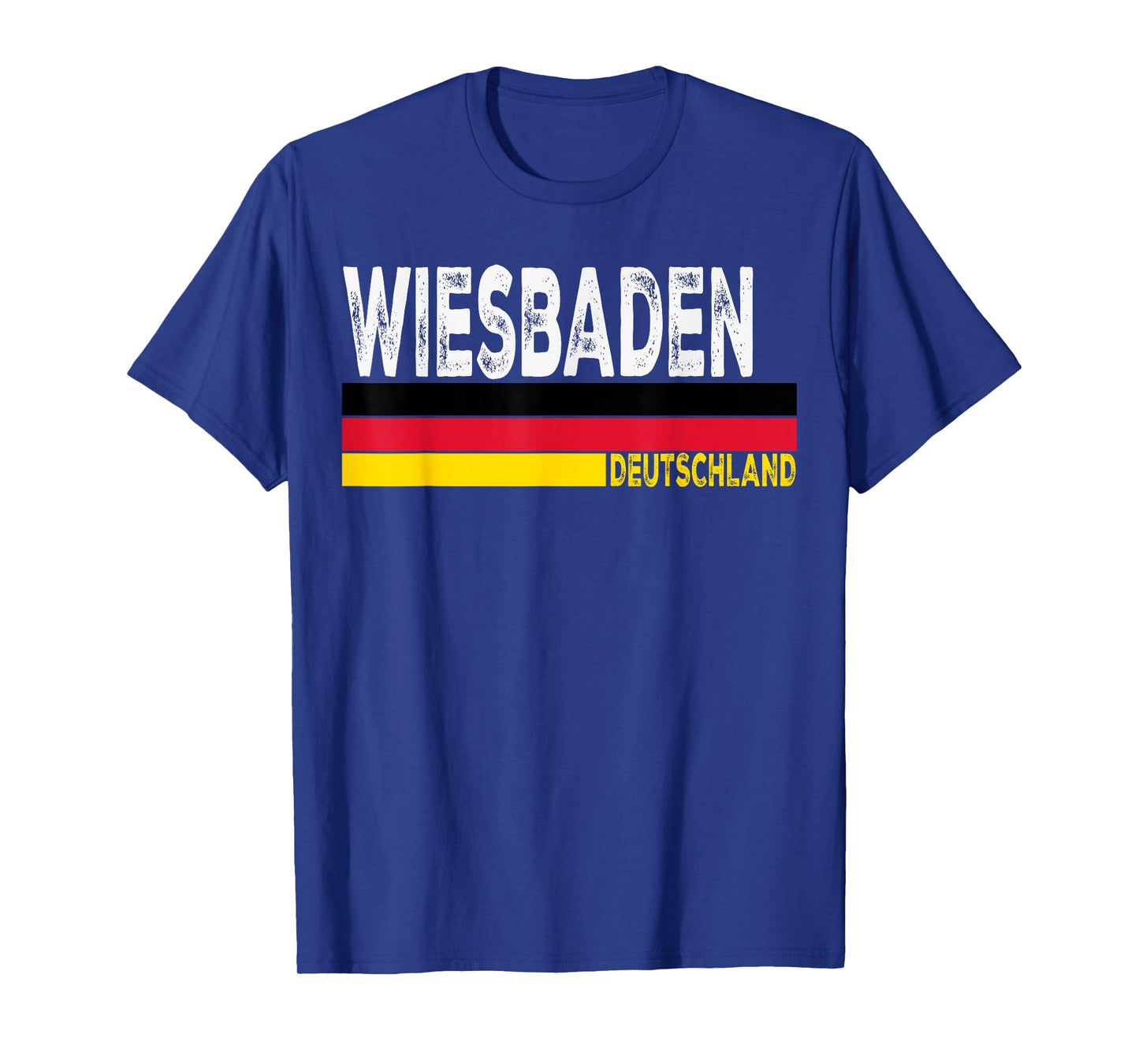 Wiesbaden Germany Retro Flag Vintage Travel Souvenir T-Shirt