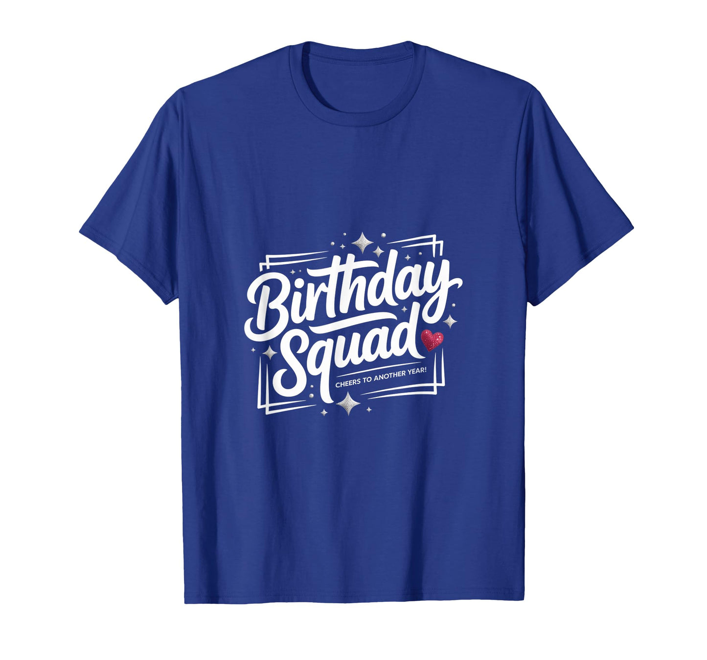 Birthday Squad Party Matching Family Group Funny Bday Team T-Shirt