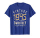 Still Running Smoothly 80 Years 1945 Funny 80th Birthday Gag T-Shirt