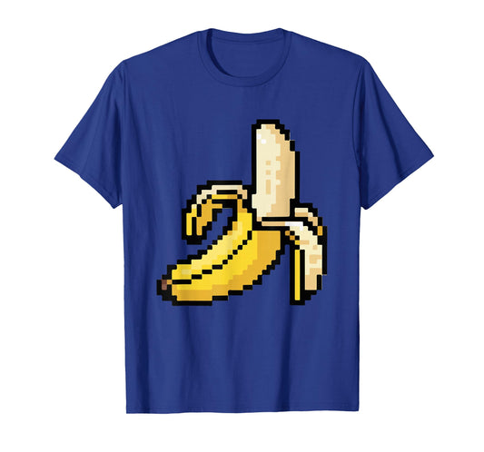 Pixel Banana 80s Video Game Halloween Costume Easy Group T-Shirt