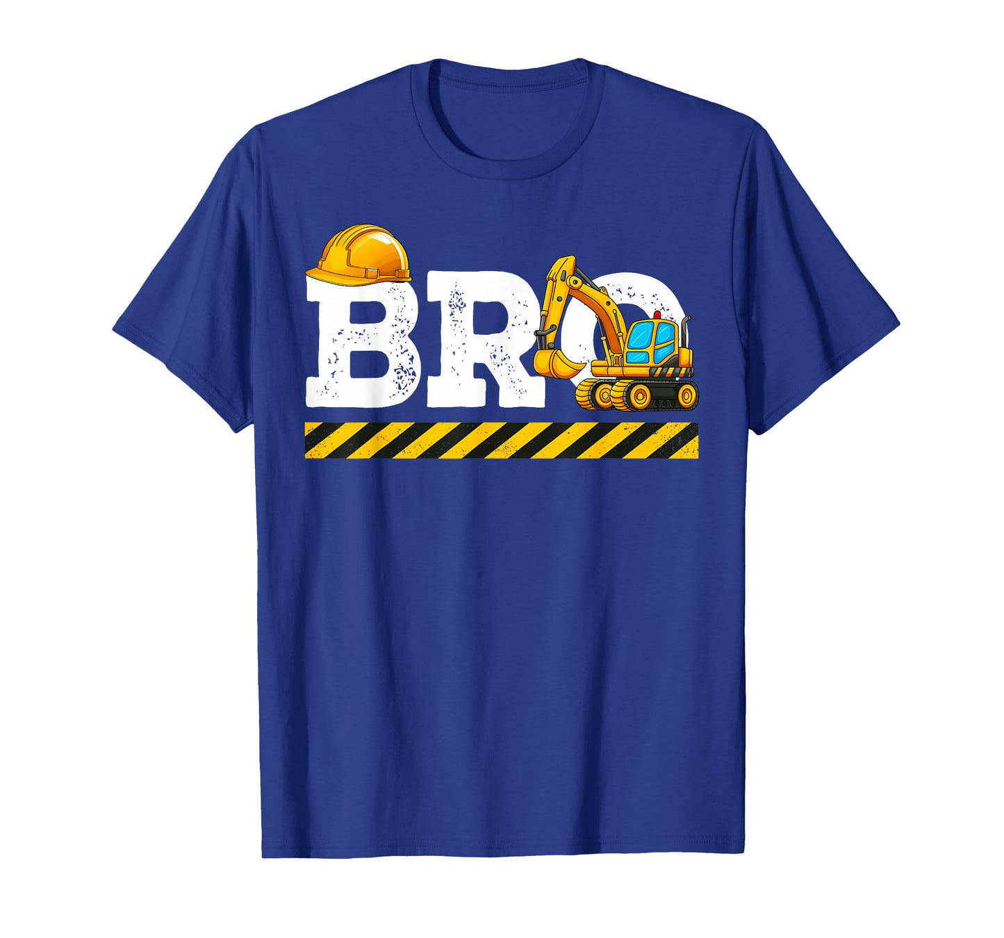Bro Brother of The Birthday Boy Family Matching Excavator T-Shirt