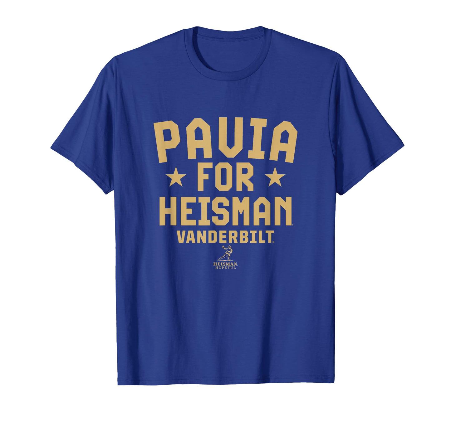 Vanderbilt Football: Diego Pavia for Heisman -Vanderbilt All T-Shirt