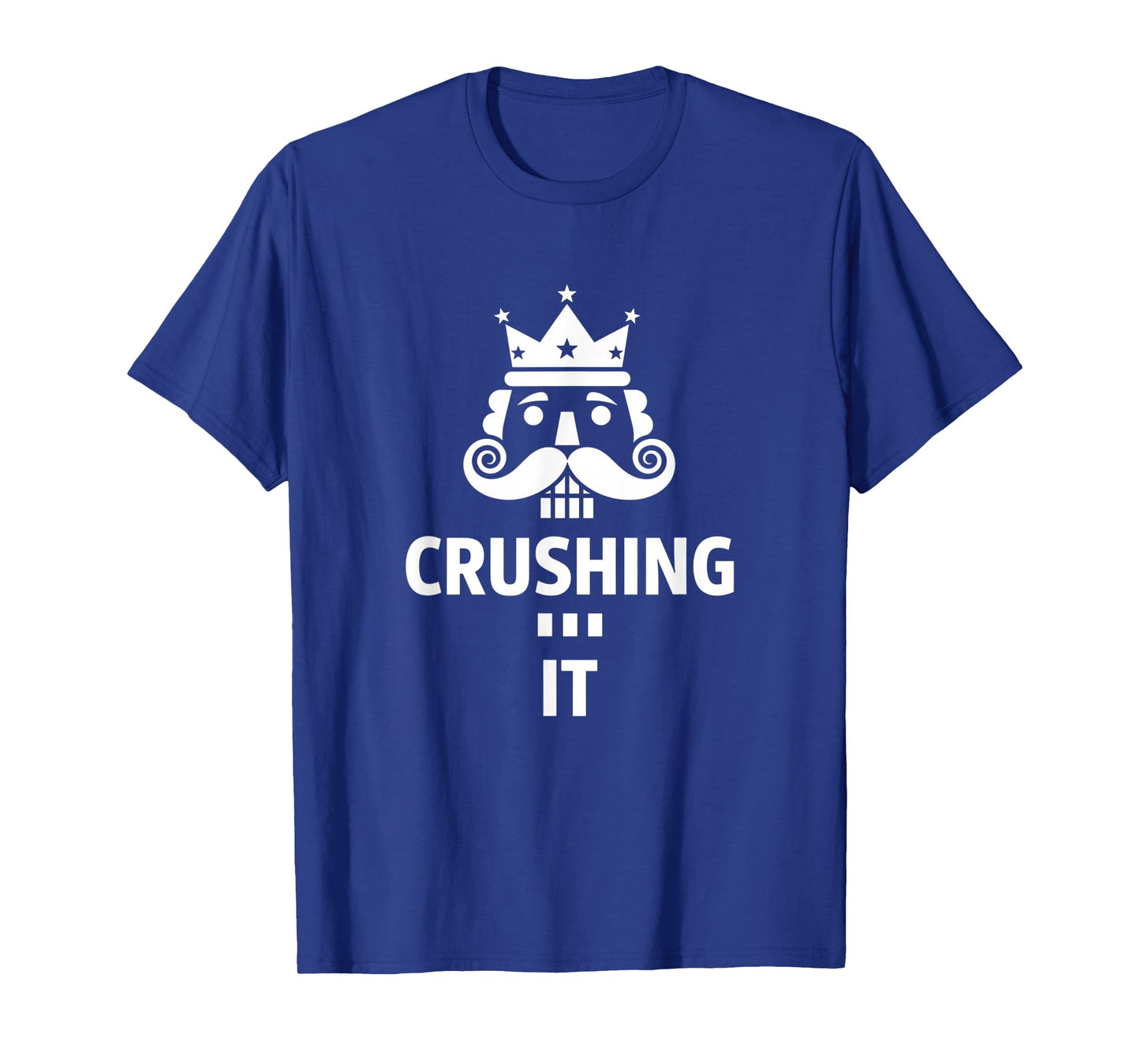 Christmas Crushing It Nutcracker - Funny Retro Ugly Xmas Nut T-Shirt