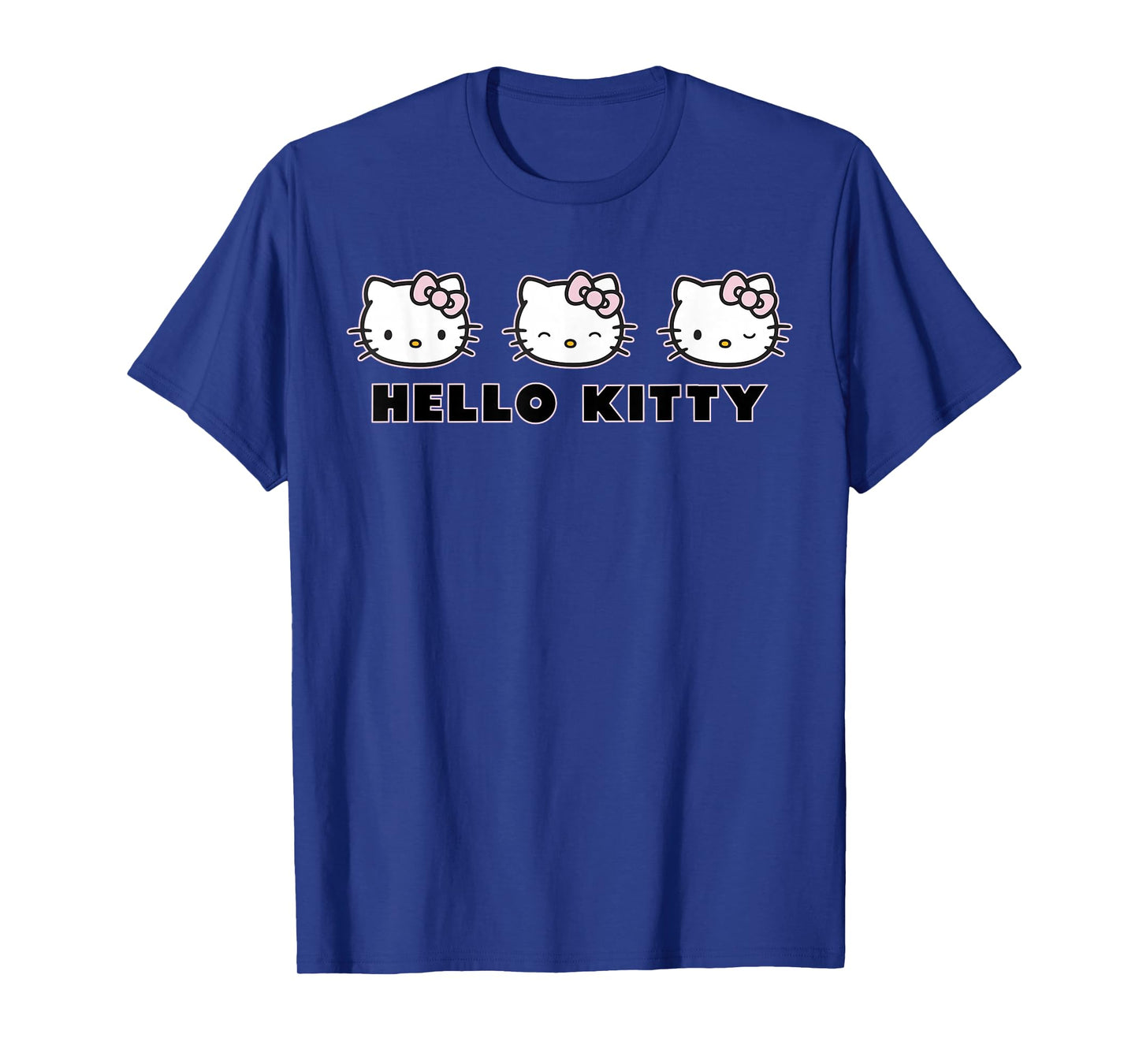 Hello Kitty Varied Expressions Cute Logo T-Shirt