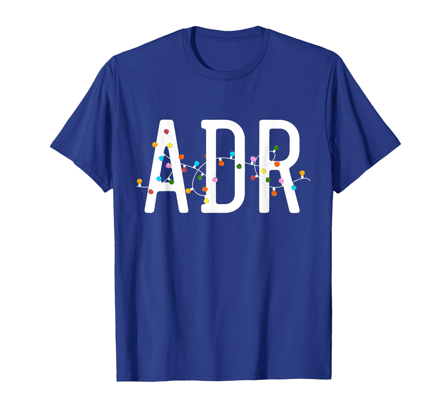 ADR Christmas Lights Doctor of Veterinary Medicine Xmas T-Shirt