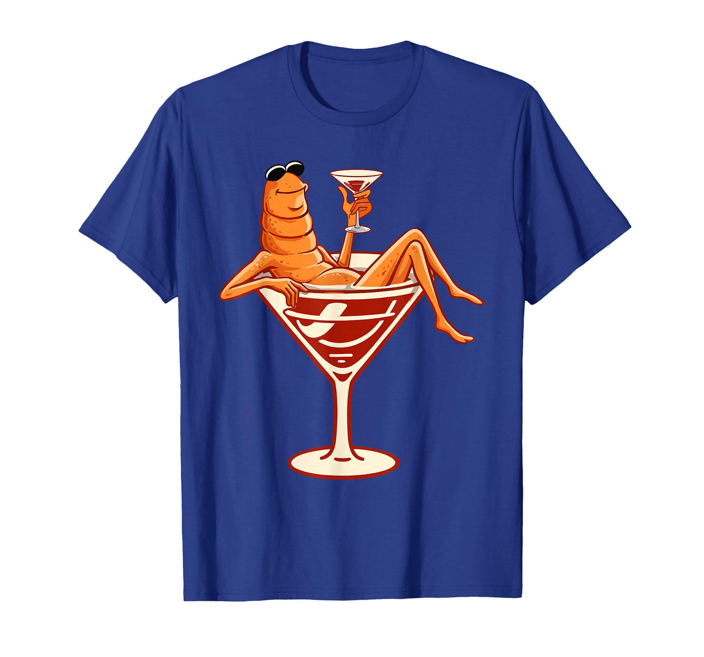 Relaxed Marcus The Worm Cocktail Funny Marcus The Worm Meme T-Shirt