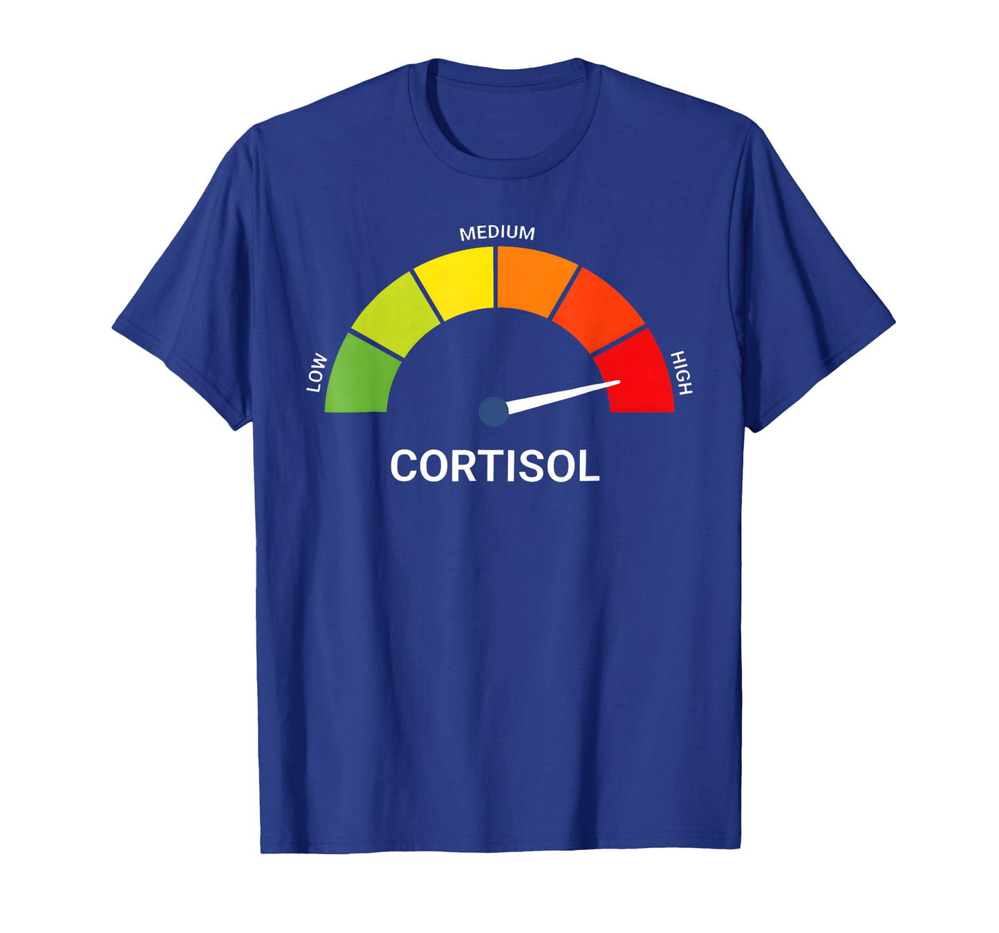 The Health Effects of High Cortisol Levels Funny Quote T-Shirt