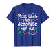 Most Likely to Decorate Her Cat Christmas Matching Family T-Shirt