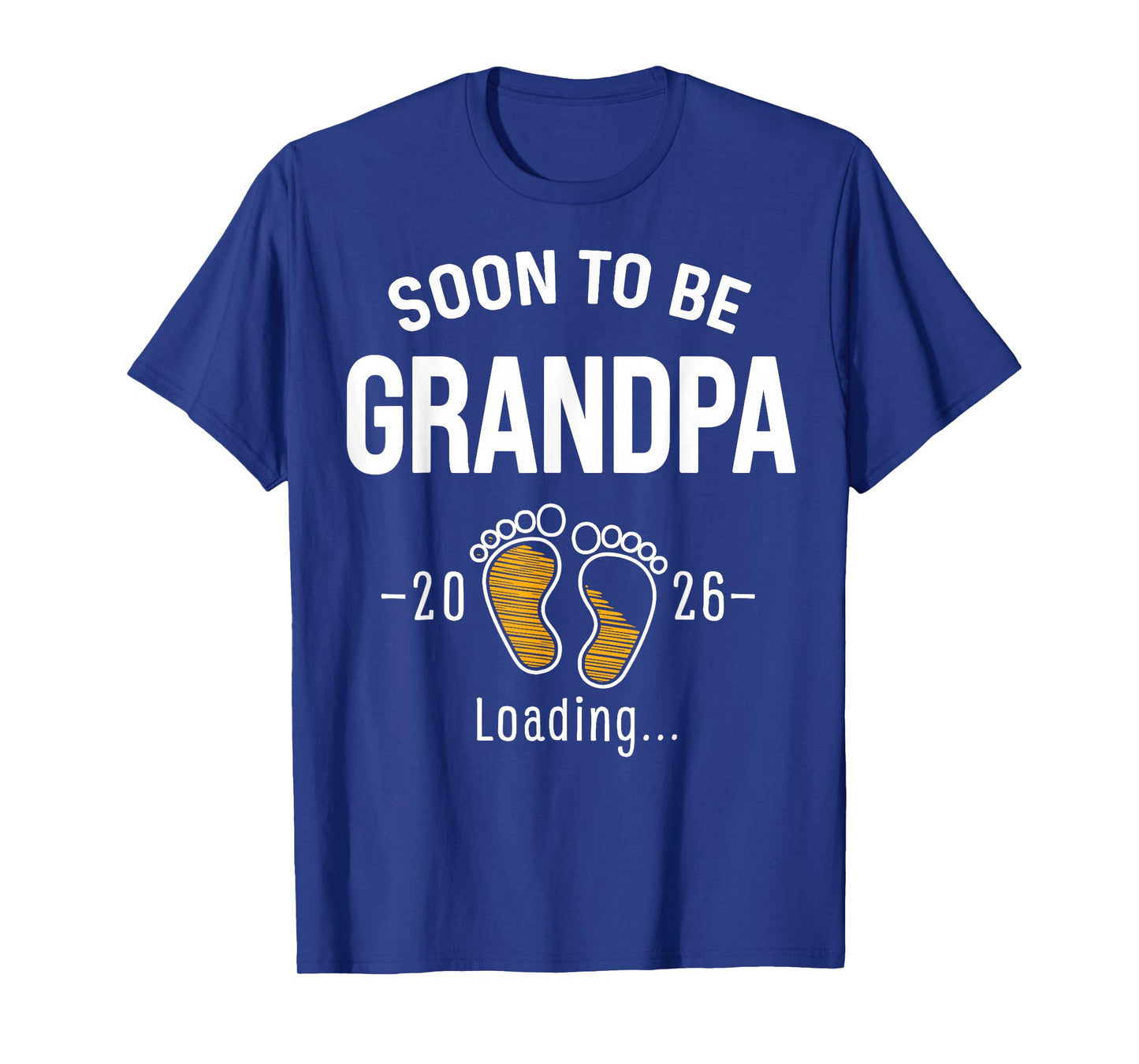 Soon to Be Grandpa 2026 Loading Funny Pregnancy Announcement T-Shirt
