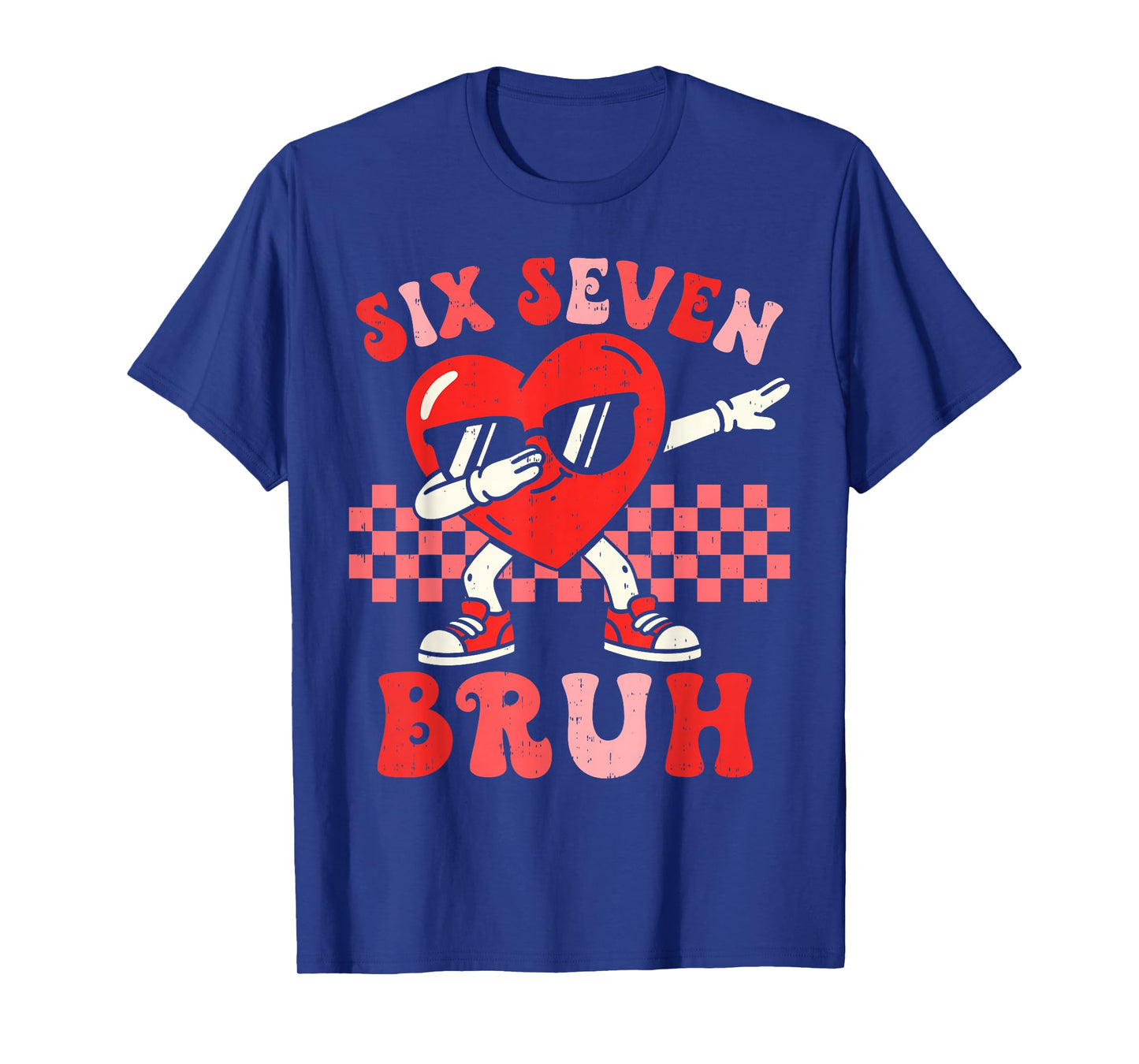 Six Seven 67 Meme Cool Valentine’s Day Teens Boys Girls Kids T-Shirt
