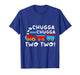 2nd Birthday Boy Train Chugga Chugga Two Two Toddler T-Shirt