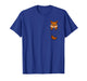 Funny Squirrel Peeking in Pocket Animal Lover Men Women Kids T-Shirt