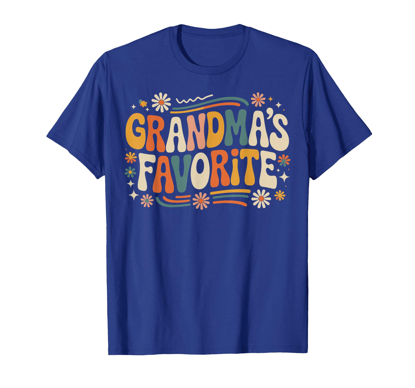 Grandmas Favorite Funny Grandparent Grandchild Vintage Humor T-Shirt