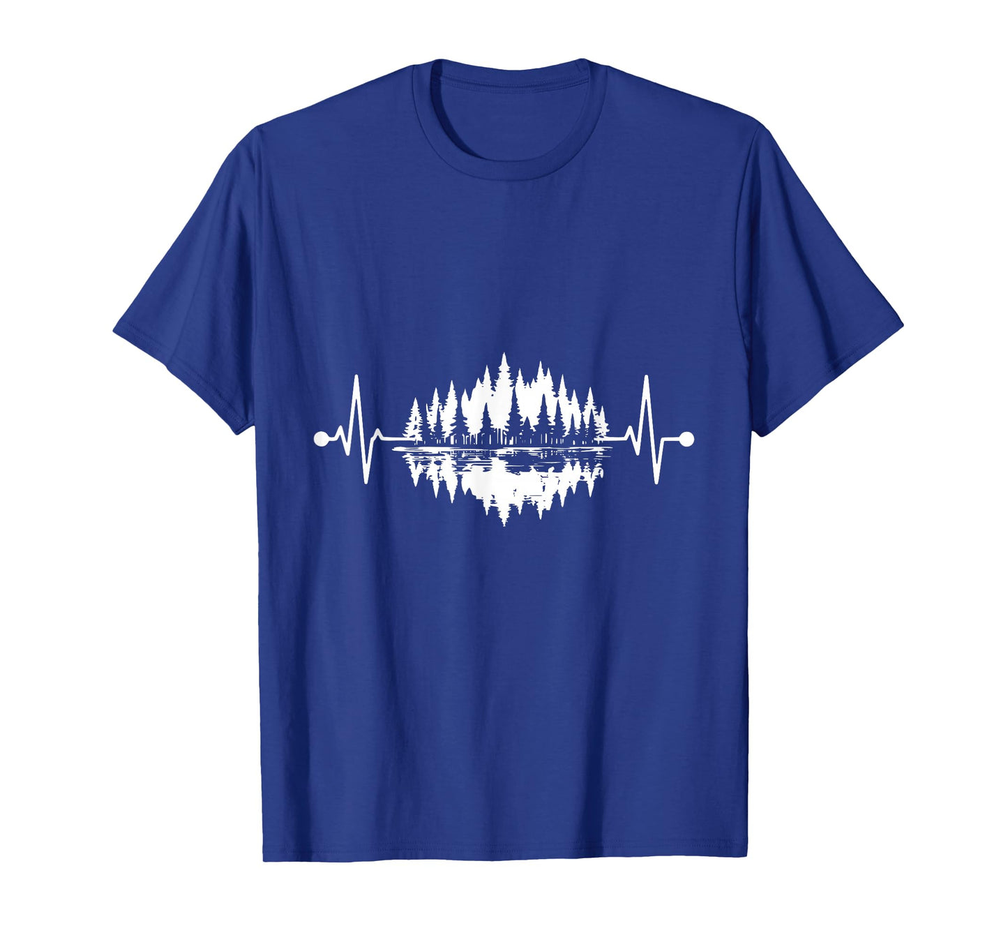 Trees Wildlife Nature Heartbeat Forest T-Shirt