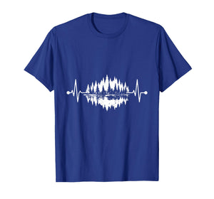 Trees Wildlife Nature Heartbeat Forest T-Shirt