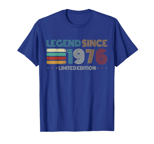 50 Years Old Legend Since 1976 50th Birthday T-Shirt