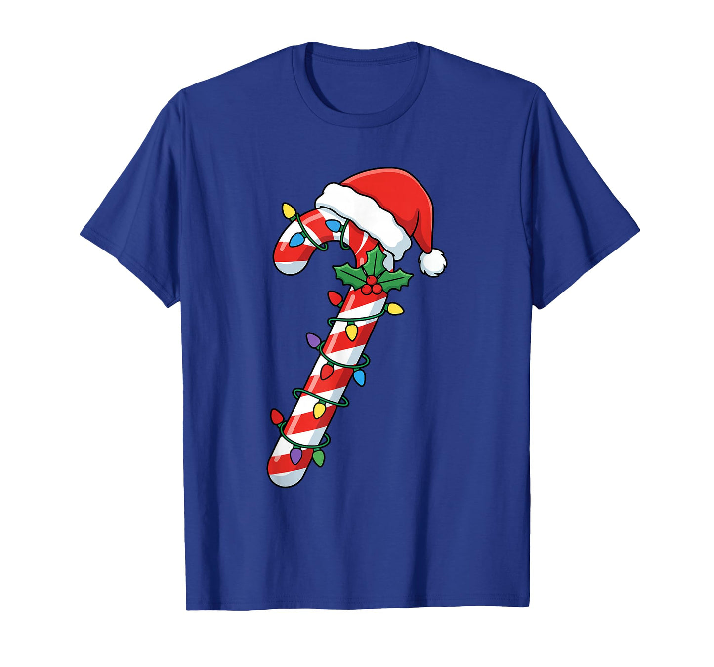 Funny Christmas Candy Canes Santa Xmas Kids Men Women T-Shirt