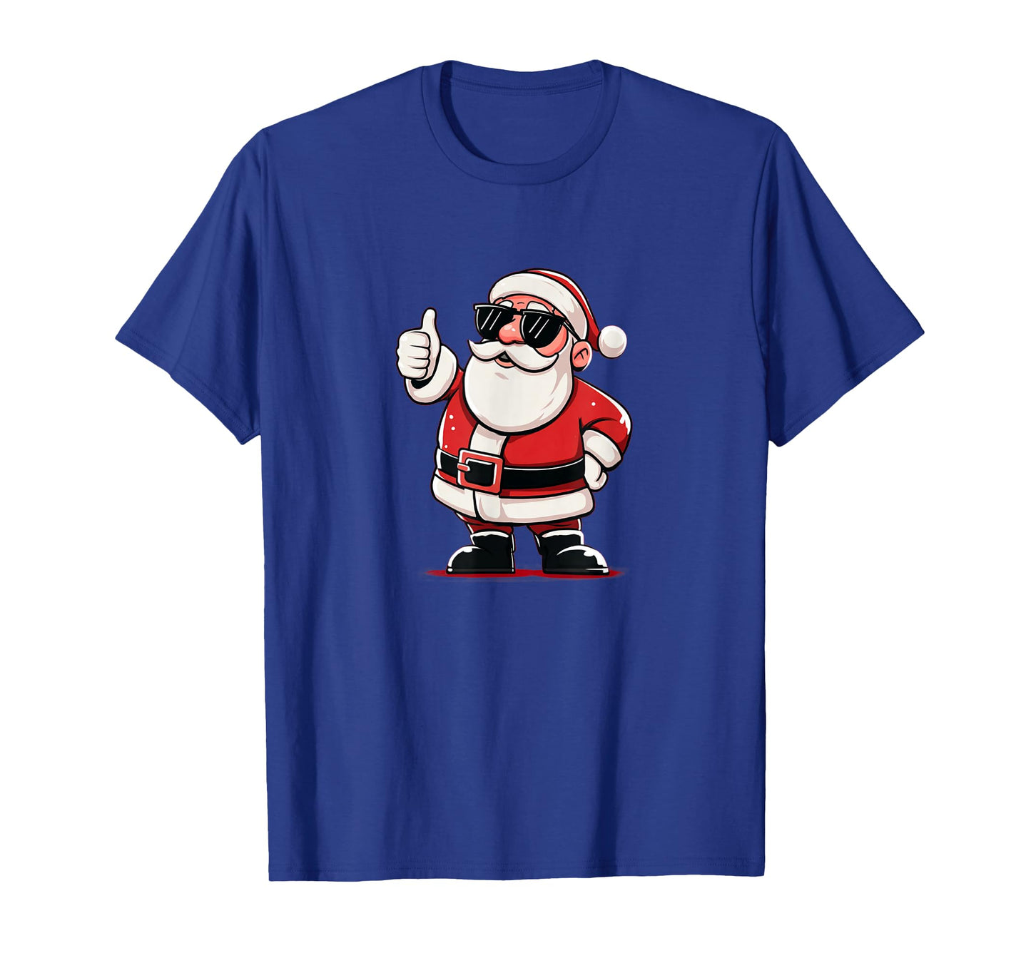 Awesome Thumb up Santa with Sunglasses for Boys and Girls T-Shirt