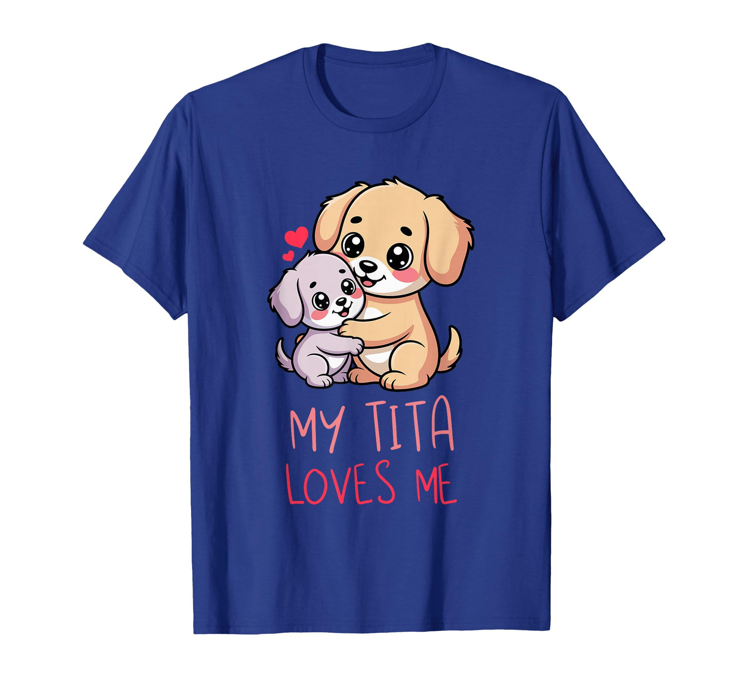 Cute Baby & Grandma My Tita Loves Me Dog T-Shirt