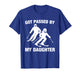 Got Passed by My Daughter Funny Skiing Family T-Shirt