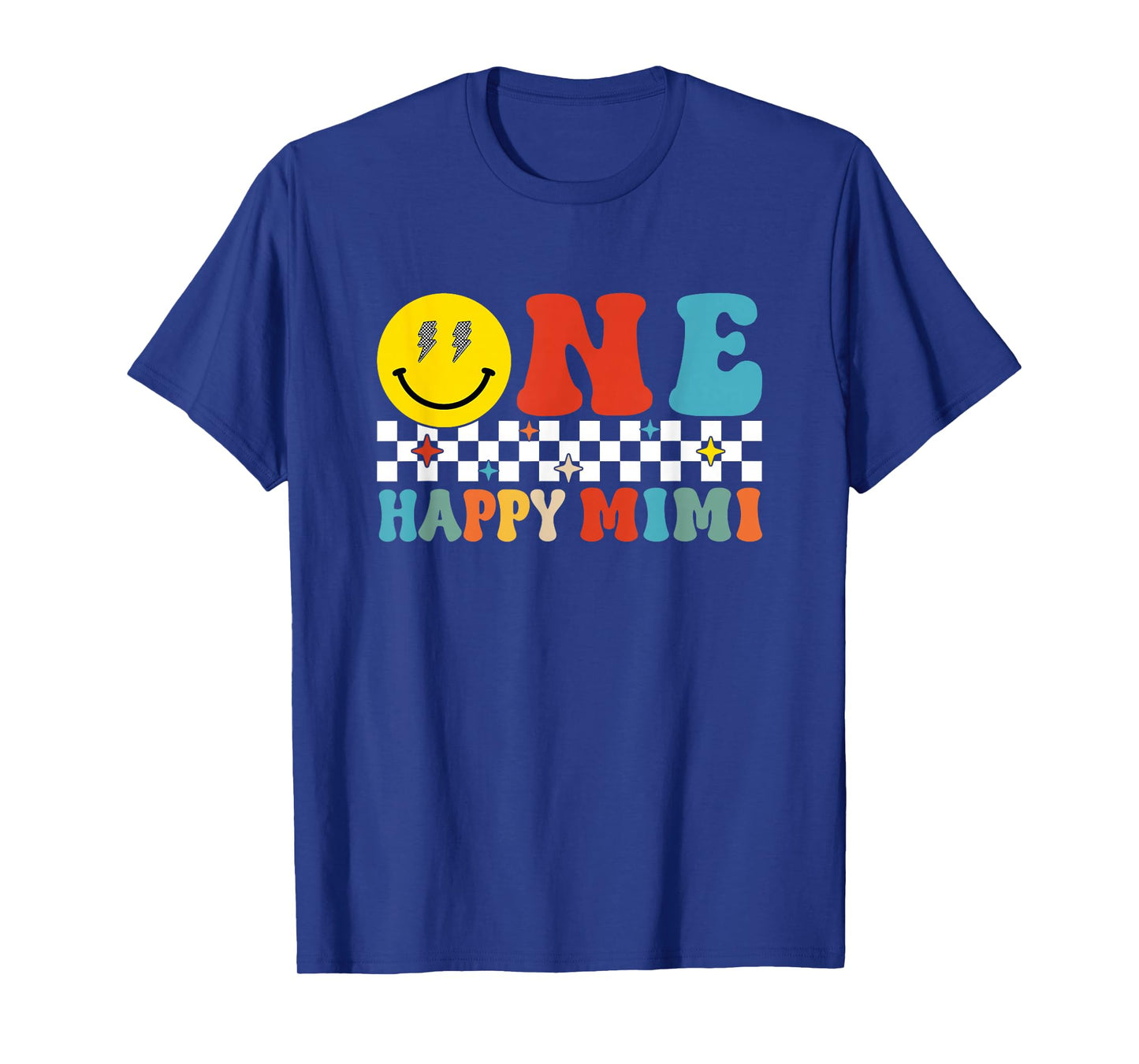 One Happy Dude Mimi 1st Birthday Family Matching T-Shirt