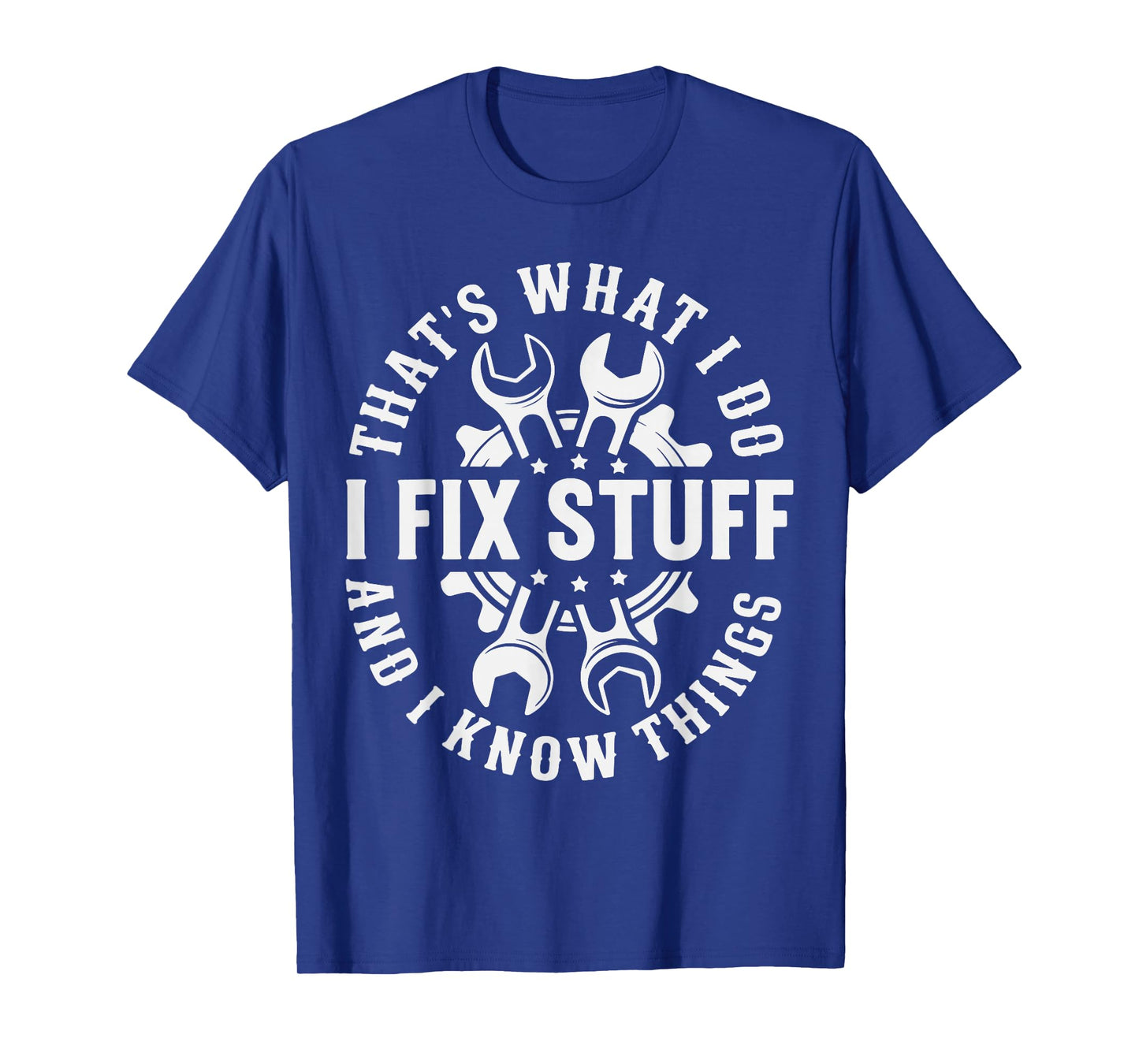 Handyman Fix Stuff Gag DIY Home Repair Tools Fixologist Dad T-Shirt