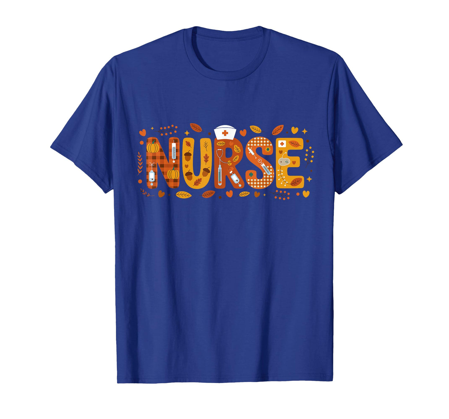 Thanksgiving Nurse Fall Nurse Cute T-Shirt