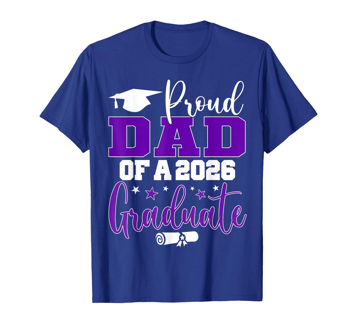 Dad Senior 2026 Proud Dad of A Class of 2026 Graduate T-Shirt