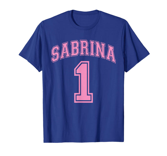 Sabrina Supporter Number 1 Biggest Fan Funny T-Shirt