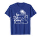 Believe There is Good in The World Flower Sayin Quote Purple T-Shirt
