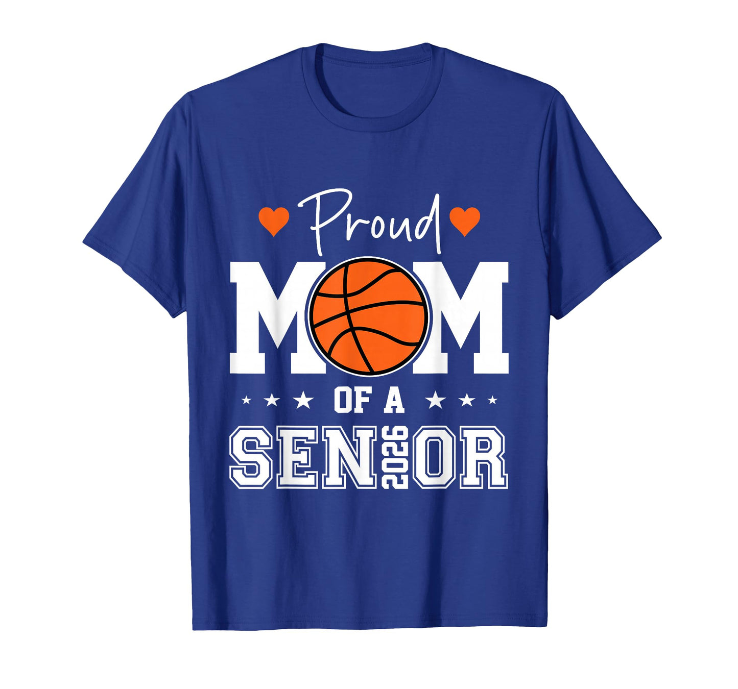Senior Basketball mom Class of 2026 Player Graduation Grad T-Shirt