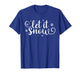 Let It Snow Cute Christmas Snowflakes Winter Holiday T-Shirt