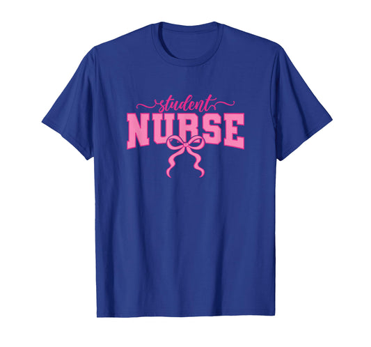 Student Nurse with Ribbon for Nursing School Medical College T-Shirt