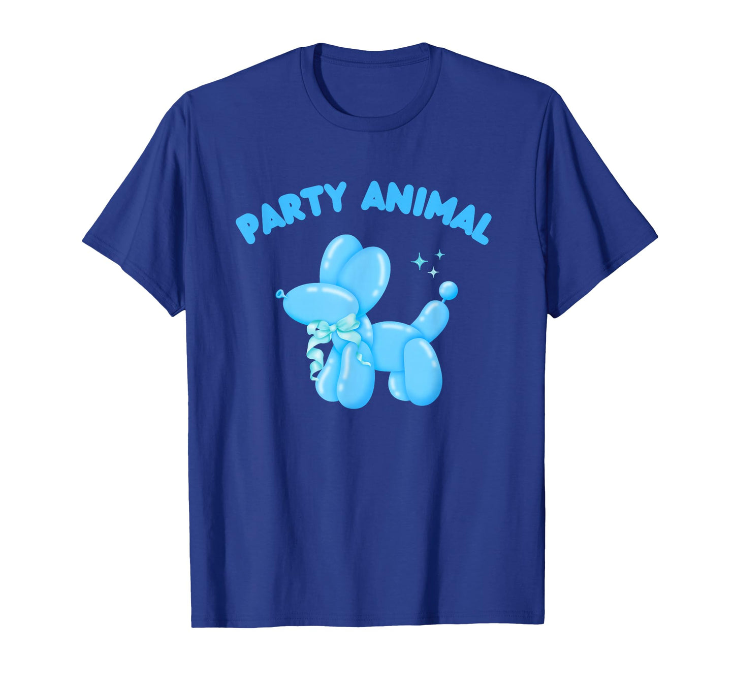 Party Animal Balloon Dog Fun Birthday Adults Kids Pop Art T-Shirt