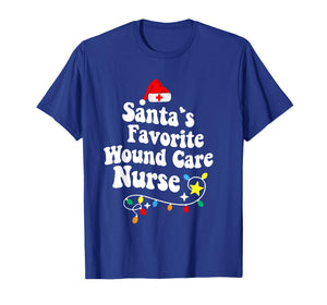 Santa's Favorite Wound Care Nurse Christmas T-Shirt