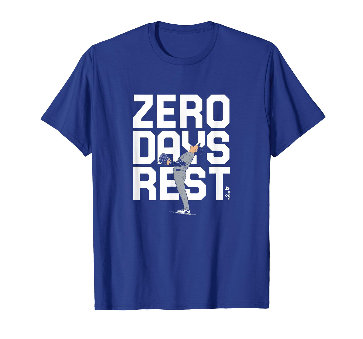 Yoshinobu Yamamoto - Zero Days Rest - Los Angeles Baseball T-Shirt