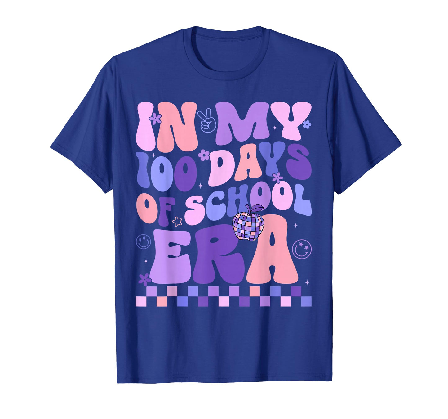 in My 100 Days of School Era Retro 100th Day of School 2026 T-Shirt