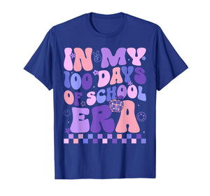 in My 100 Days of School Era Retro 100th Day of School 2026 T-Shirt