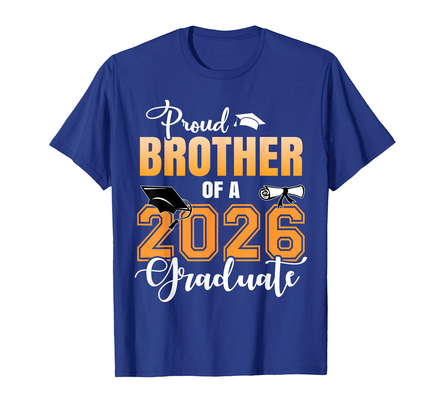 Proud Brother of A 2026 Graduate Graduation Brother 2026 T-Shirt